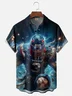 Moisture-wicking American Football Houston Art Texans Fun Chest Pocket Casual Shirt