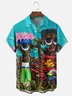 Hardaddy x Nathaniel Bolarinwa Moisture-wicking Personalized Art Wood Figure Chest Pocket Casual Shirt