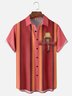Moisture-Wicking Christmas Story Leg Lamp Chest Pocket Bowling Shirt