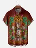 Moisture-wicking Day Of The Dead Mexican Hairless Dog Chest Pocket Casual Shirt