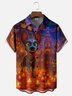 Moisture-wicking Day Of The Dead Mexican Hairless Dog Chest Pocket Casual Shirt