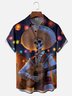Moisture-wicking Day Of The Dead Skeleton Guitar Chest Pocket Casual Shirt