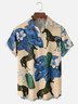 Hardaddy X Emmar Studio Moisture-wicking Horse Flower Vase Chest Pocket Hawaiian Shirt
