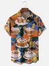 Hardaddy X Emmar Studio Moisture-wicking Orchid Cake Lemon Chest Pocket Hawaiian Shirt