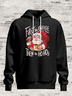 Hardaddy X Eduely Christmas Santa Hooded Sweatshirt