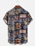 Moisture-wicking Veterans Day Air Force Chest Pocket Casual Shirt