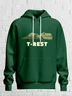 Hardaddy X Eduely Funny Dinosaur Sweatshirt Hoodie