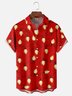 Moisture-Wicking Christmas Lights Chest Pocket Hawaiian Shirt