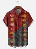 Moisture-wicking Funny Tiger and Lion Art Chest Pocket Bowling Shirt