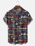 Moisture Wicking Christmas Chest Pocket Hawaiian Shirt
