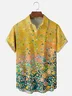 Hardaddy x Neika Moisture-wicking Scenic Art Chest Pocket Casual Shirt