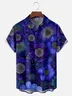 Hardaddy x Neika Moisture-wicking Botanical Pointillism Chest Pocket Casual Shirt