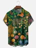 Hardaddy X Neika Moisture-wicking Landscape Floral Chest Pocket Hawaiian Shirt