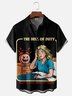 Hardaddy X Kimprut Imut Moisture-wicking Cartoon Chest Pocket Casual Shirt