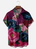Hardaddy X Neika Moisture-wicking Floral Chest Pocket Hawaiian Shirt