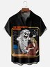Hardaddy X Kimprut Imut Moisture-wicking Office Paperwork Demon Chest Pocket Halloween Shirt