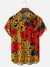 Hardaddy X Neika Moisture-wicking Floral Chest Pocket Hawaiian Shirt