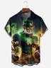 Moisture-wicking American Football University of Notre Dame Art Fighting Irish Chest Pocket Casual Shirt