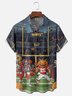 Moisture Wicking Halloween Football Game Kansas City Chiefs Chest Pocket Hawaiian Shirt