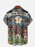 Moisture Wicking Football Kansas City Chiefs Chest Pocket Hawaiian Shirt