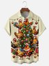 Moisture Wicking Christmas Chicken Pocket Hawaiian Shirt