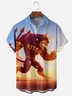 Moisture Wicking Football Arizona State Sun Devils Chest Pocket Hawaii Shirt