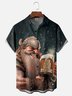 Moisture-wicking Oktoberfest Viking Chest Pocket Casual Shirt