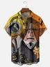 Moisture Wicking Halloween Christmas-Halloween Mayor Chest Pocket Hawaiian Shirt