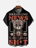 Hardaddy X Eduely Moisture-wicking I Dont Give A Sh t Chest Pocket Holiday Shirt