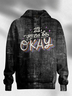 Hardaddy X Eduely Slogan Hooded Sweatshirt