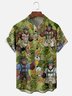 Moisture Wicking Beer Bigfoot Bartender Chest Pocket Hawaiian Shirt