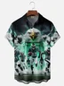Moisture-wicking American Football Philadelphia Art Eagles Chest Pocket Casual Shirt