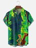 Moisture-wicking Halloween Funny Dog Chest Pocket Casual Shirt
