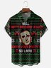 Hardaddy X Eduely Moisture-wicking Christmas Chest Pocket Holiday Shirt
