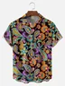Hardaddy X Artist Ana Cristina Ruiz Leon Big Size Paisley Floral Chest Pocket Hawaiian Shirt