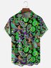 Hardaddy X Artist Ana Cristina Ruiz Leon Tall Size Paisley Floral Chest Pocket Hawaiian Shirt