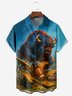 Moisture-wicking Buffalo Football Chest Pocket Casual Shirt