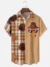 Moisture Wicking Thanksgiving Funny Turkey Chest Pocket Hawaiian Shirt