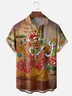 Moisture Wicking Merry Christmas Dog Chest Pocket Hawaiian Shirt