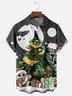 Moisture-Wicking Star Mandalorian Christmas Tree Pocket Hawaiian Shirt
