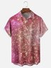 Moisture-wicking Party Sparkling Dream Disco Chest Pocket Casual Shirt