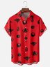Moisture-Wicking Star Trek Logo Starship Troopers Chest Pocket Hawaiian Shirt