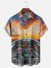 Hardaddy X Larry Blazek Moisture-wicking Aircraft Cockpit Vision Chest Pocket Casual Shirt