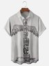 Moisture-wicking Canada Pacific Totem Fun Art Chest Pocket Casual Shirt
