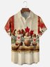 Moisture Wicking Canadian Culture Funny Beaver Chest Pocket Hawaiian Shirt
