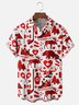 Moisture Wicking Canadian Culture Maple Leaf Animal Chest Pocket Hawaiian Shirt