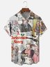 Moisture Wicking Merry Christmas Story Leg Lamp Chest Pocket Hawaiian Shirt