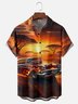 Moisture Wicking Vintage Flame Car Hawaiian Shirt