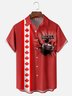 Moisture-wicking Canada Hockey Maple Leafs Chest Pocket Bowling Shirt