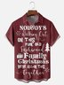 Moisture Wicking  No One Will Leave This Fun Vintage-StyleFamily Christmas Chest Pocket Hawaiian Shirt.